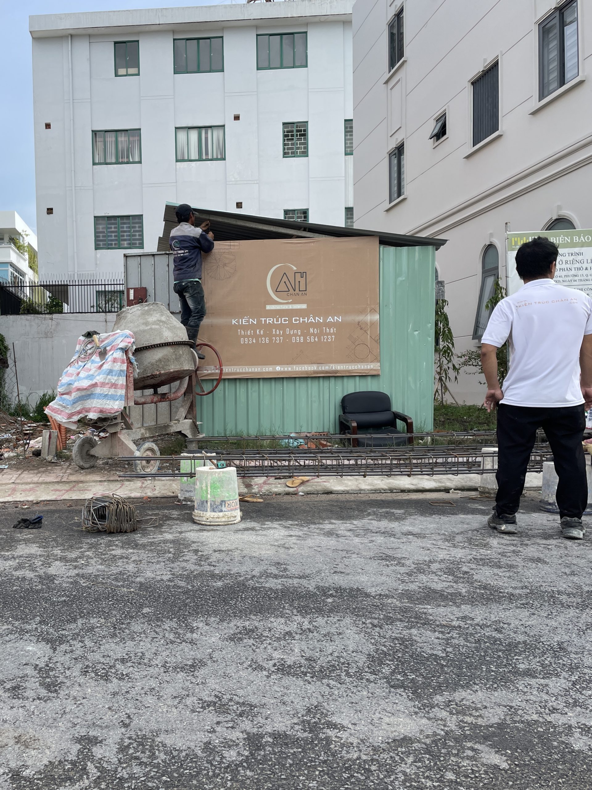 Công tác chuẩn bị công trình !